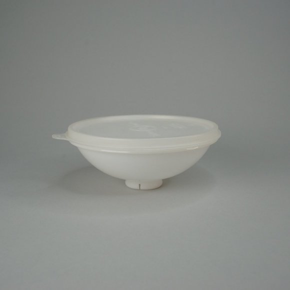 Vintage Tupperware Dip-n-Serve Almond Beige Serving Set - Picture 7 of 8